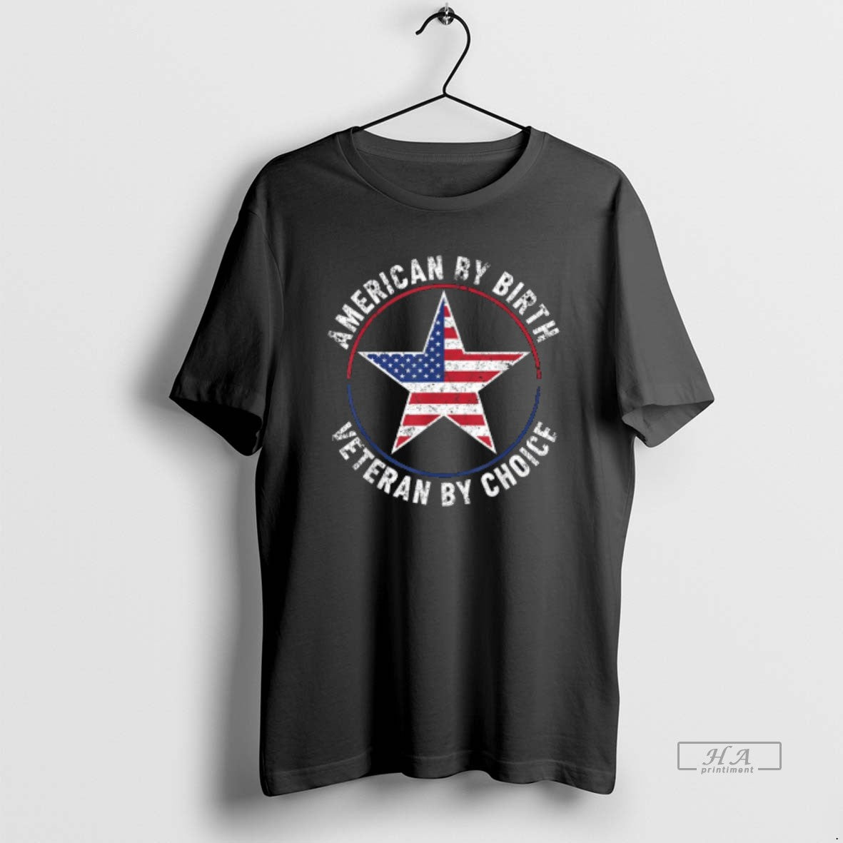 Trendy American By Birth Veteran By Choice Star Us Flag Veterans Day