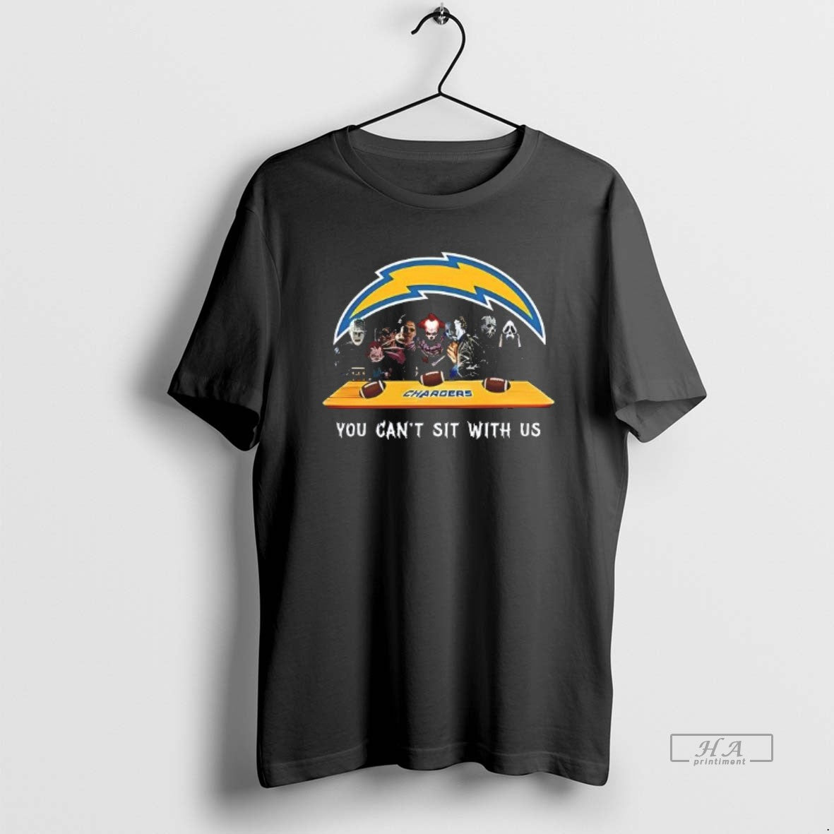 Trendy You Cant Sit With Us Chargers Football Horror Movies Halloween