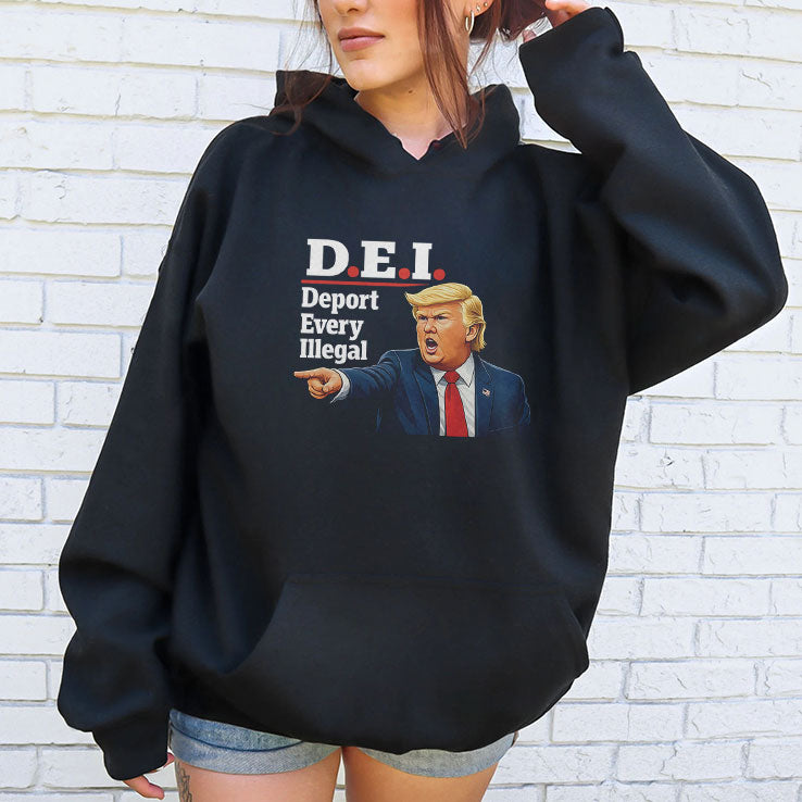 Trump DEI Deport Every Illegal Shirt Unisex