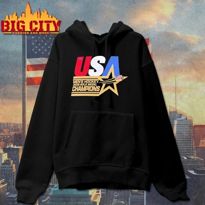 US Hockey 2026 Winter Olympics Gold Medal Winner Stars Unisex