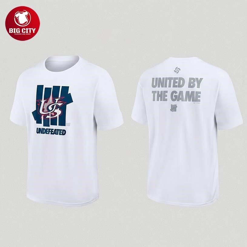 USA Baseball 2026 World Baseball Complex Undefeated Two Sided Shirt Unisex