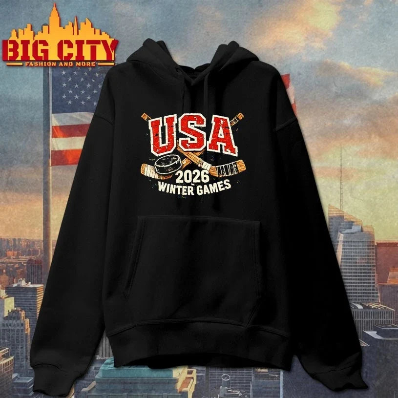 USA Hockey 2026 Winter Games vintage Unisex