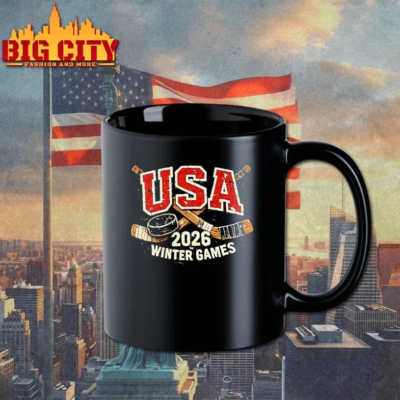 USA Hockey 2026 Winter Games vintage Unisex