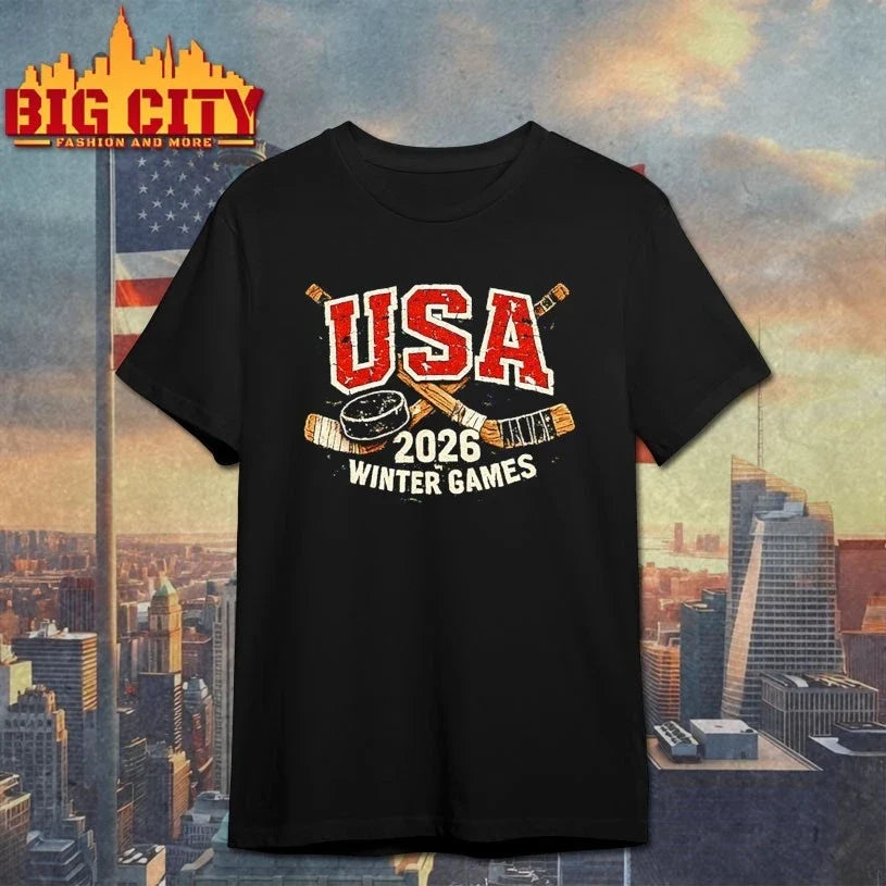 USA Hockey 2026 Winter Games vintage Unisex