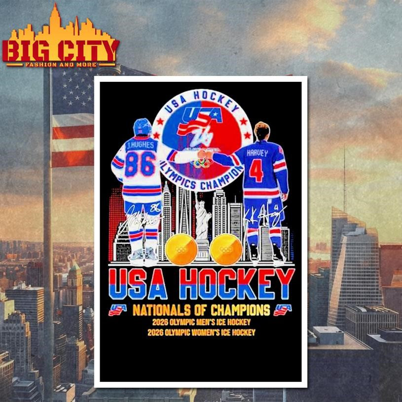 USA Hockey National Of Champions Signature 2026 Shirt Unisex