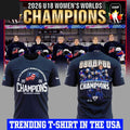 USA Team 2026 IIHF U18 Women’s World Champions Celebrate Shirt Unisex