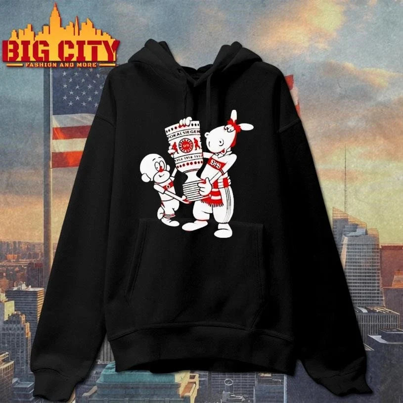Vfb Pokal Final Affle Und Pferdle Cartoon Shirt Unisex