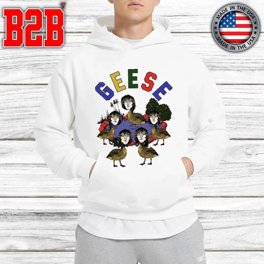 Vintage Surreal Goose Illustration Shirt Unisex
