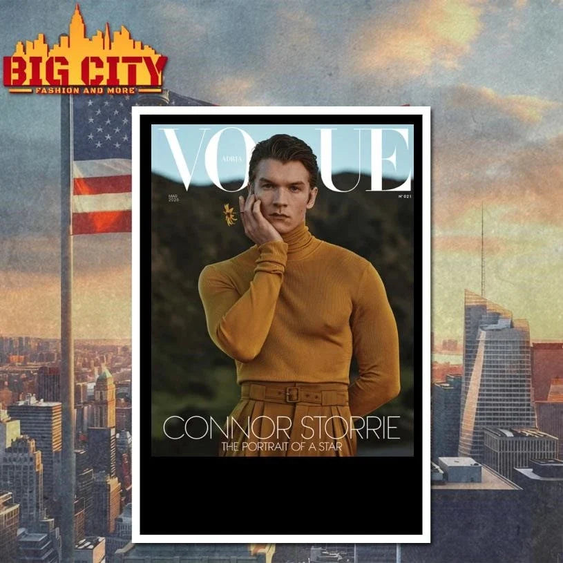 Vogue Adria Connor Storrie Poster Shirt Unisex