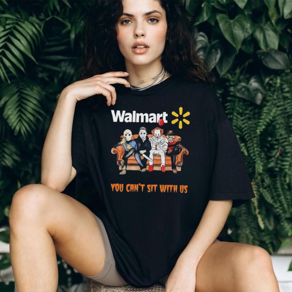 Walmart You Can’t Sit With Us Horror Movie Halloween 2026 T Shirt