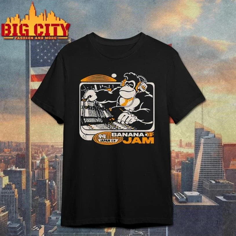 Wario64 donkey kong banana jam shirt Unisex