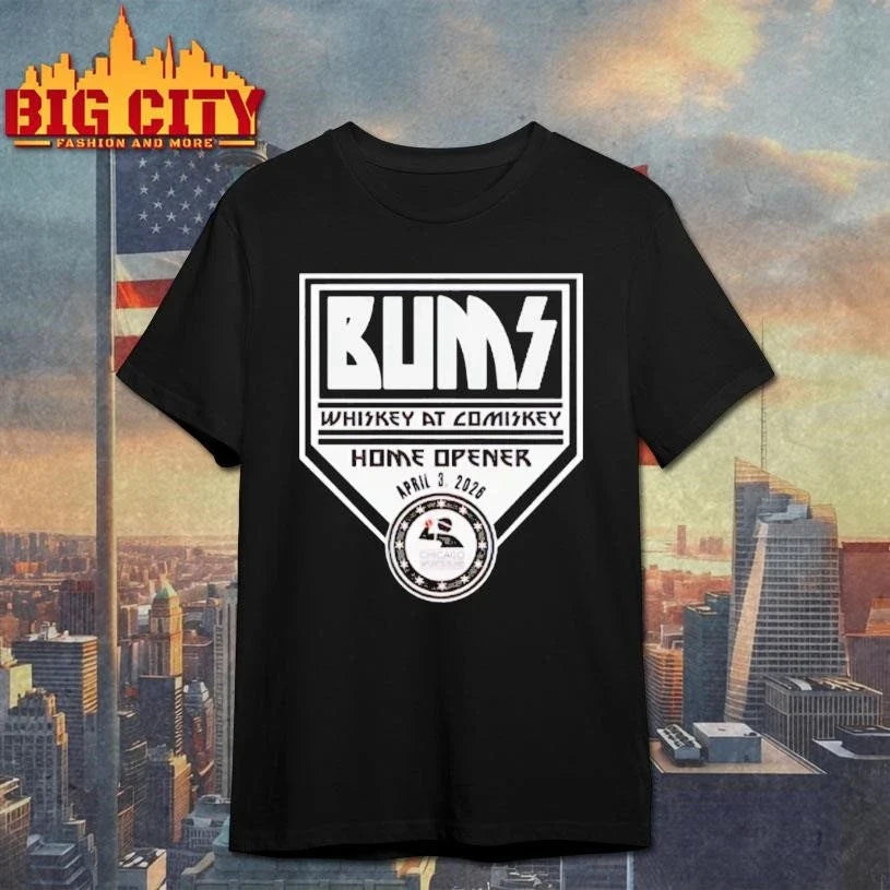 Whiskey At Comiskey Tailgate Bums 2026 Shirt Unisex