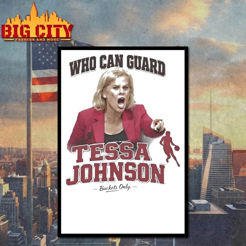 Who Can Guard Tessa Johnson Buckets Only Basketball Unisex