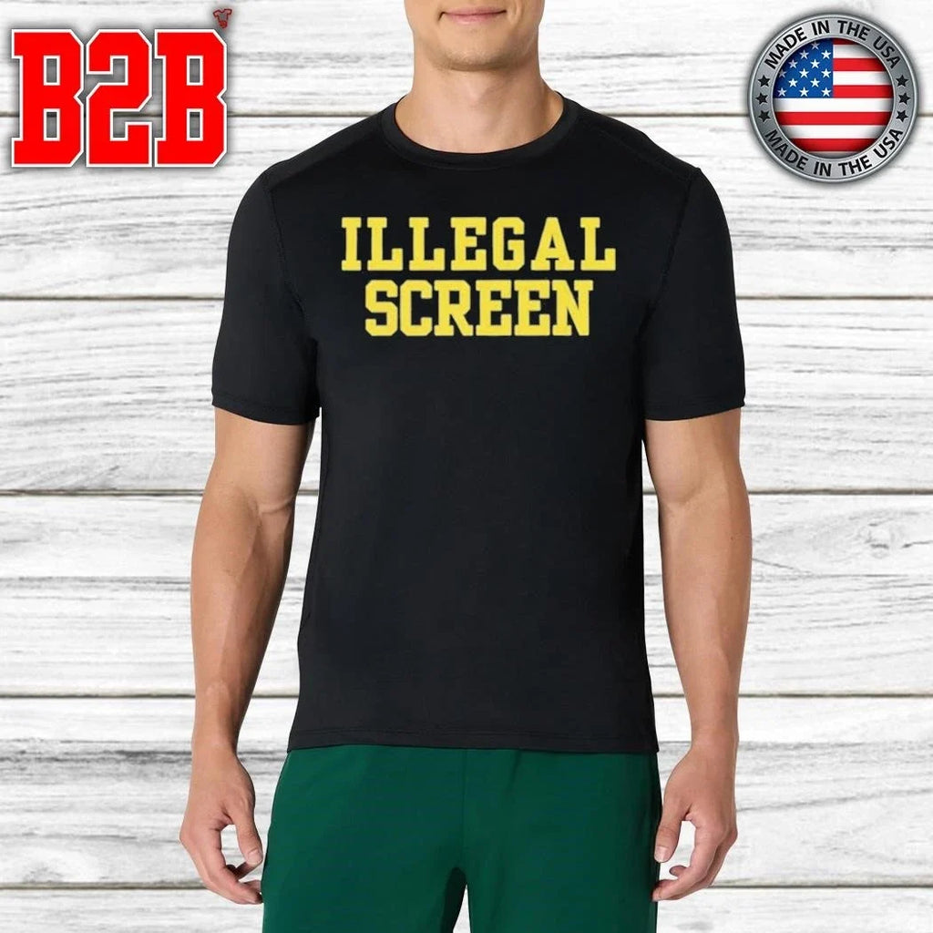 Wise Man Illegal Screen Shirt Unisex