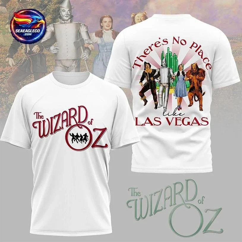 Wizard Of Oz Las Vegas Retro Movie Souvenir 2026 Two Sided Shirt Unisex