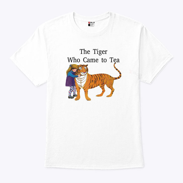 Word Book Day The Tiger Who Came To Tea T Shirt Unisex