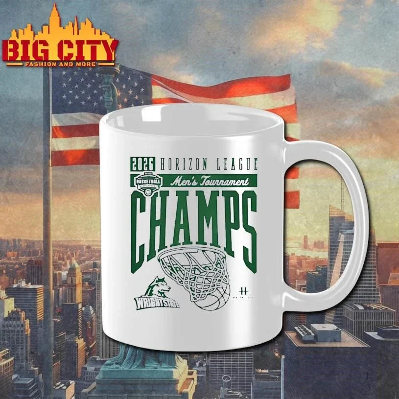 Wright State Basketball 2026 Horizon League Men’s Tournament Champions Shirt Unisex