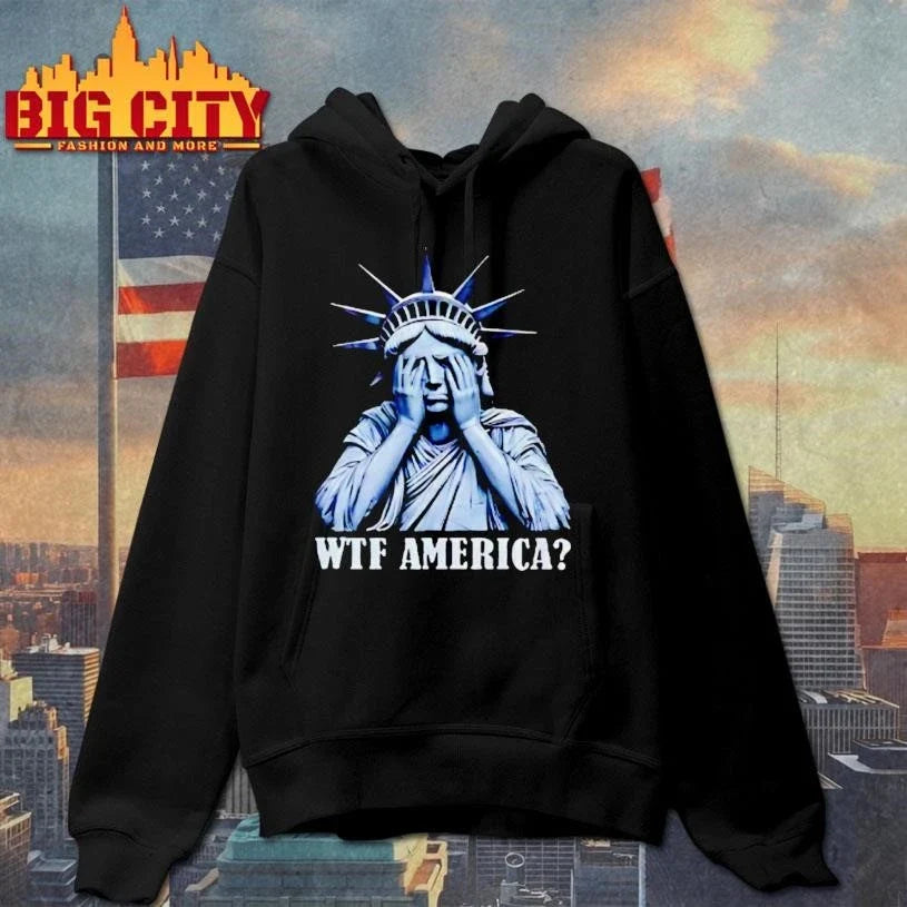 Wtf America Statue Of Liberty Shirt Unisex