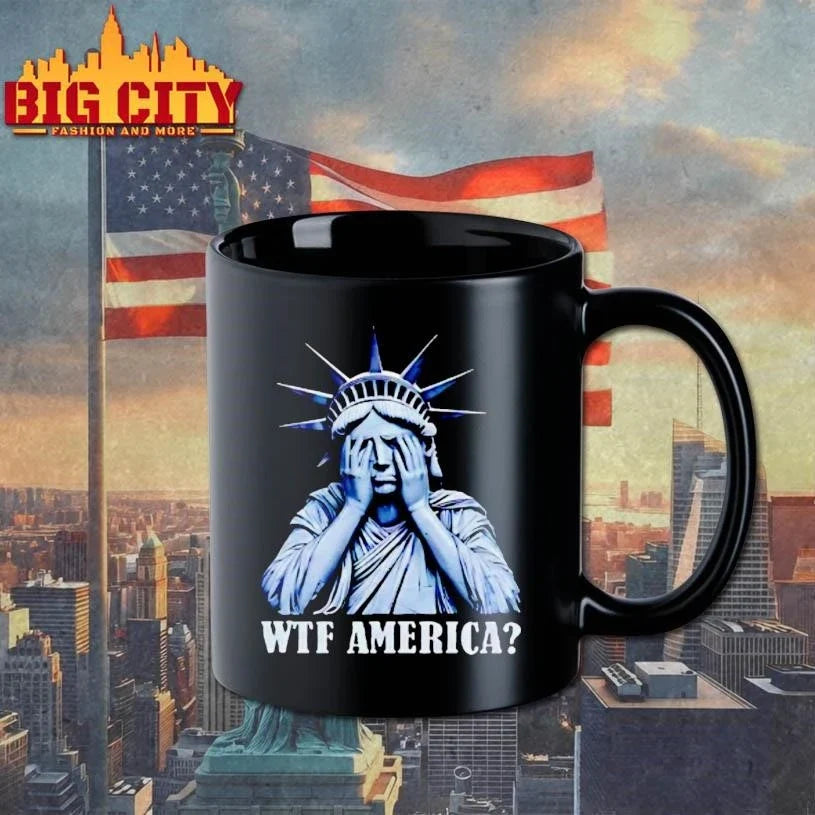 Wtf America Statue Of Liberty Shirt Unisex