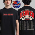 Zach Bryan With Heaven On Top Tour 2026 Merch Two Sided Shirt Unisex