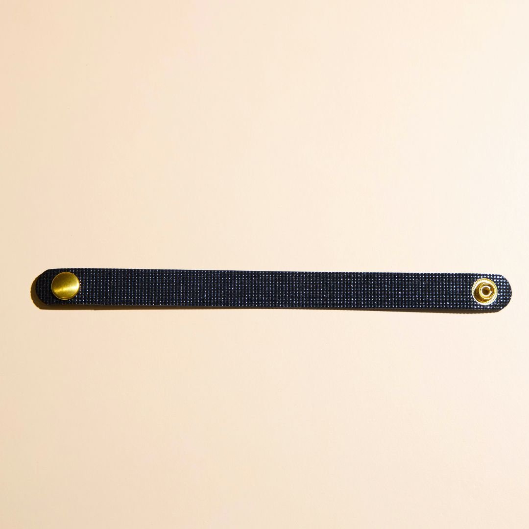 Afterglow Thin Leather Cuff Bracelet