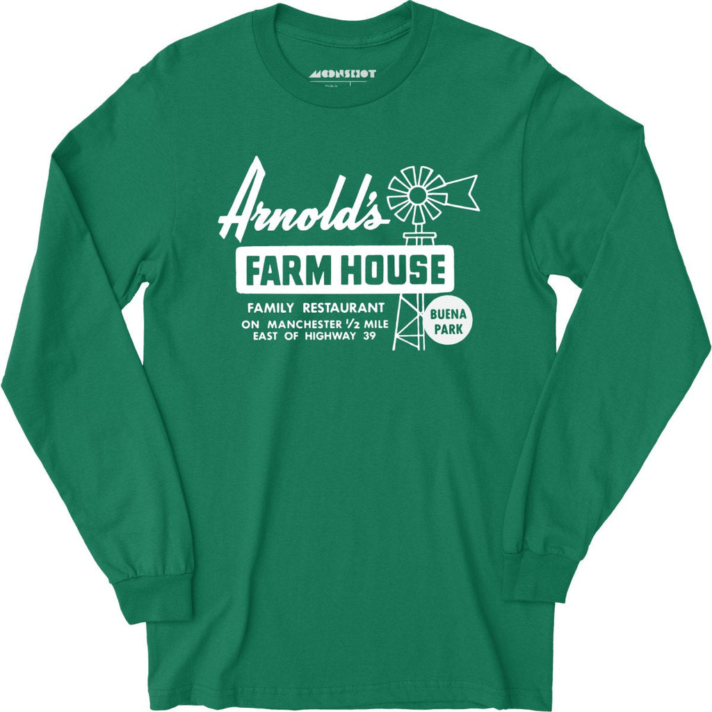 Arnold's Farmhouse - Buena Park, CA - Vintage Restaurant - Long Sleeve