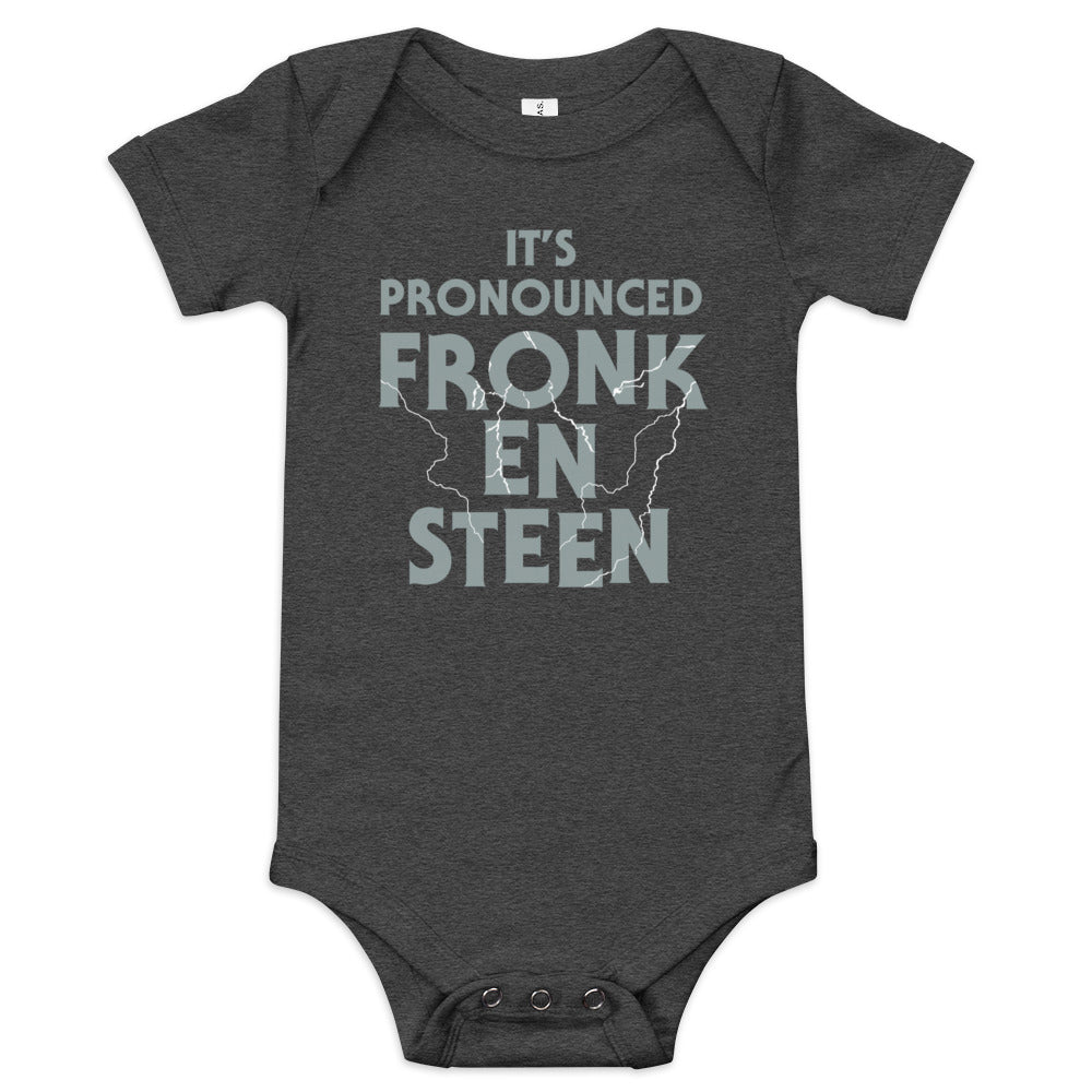 It's Pronounced Fronk-En-Steen Kid's Onesie