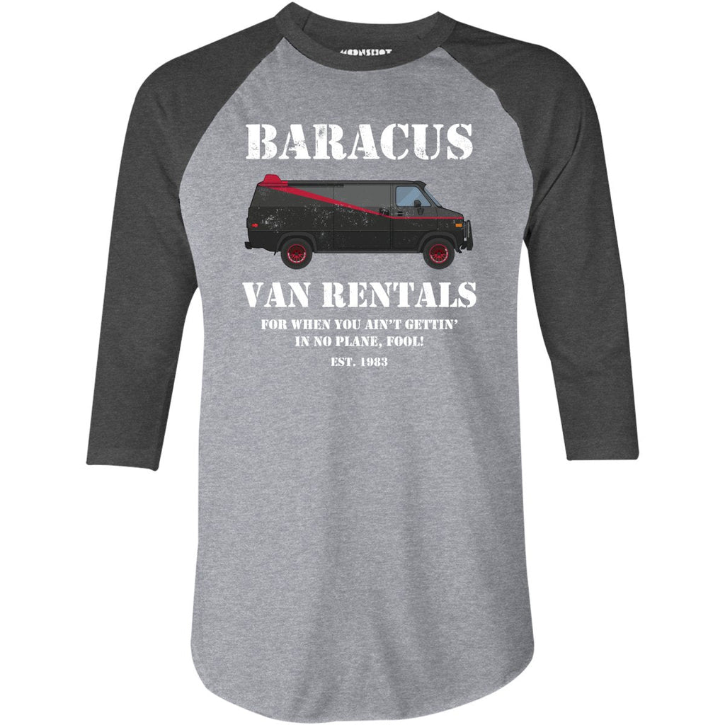 Baracus Van Rentals - 3/4 Sleeve Raglan