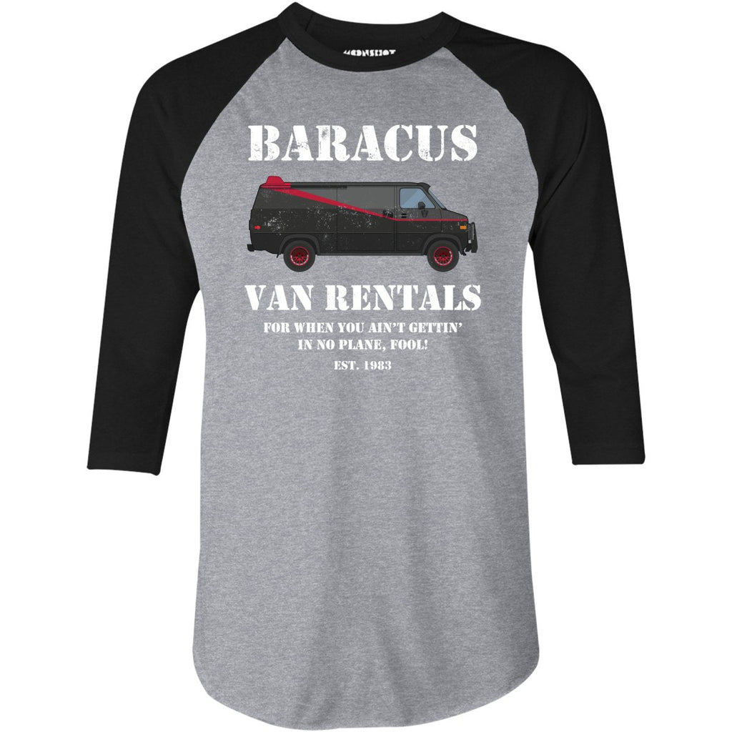 Baracus Van Rentals - 3/4 Sleeve Raglan