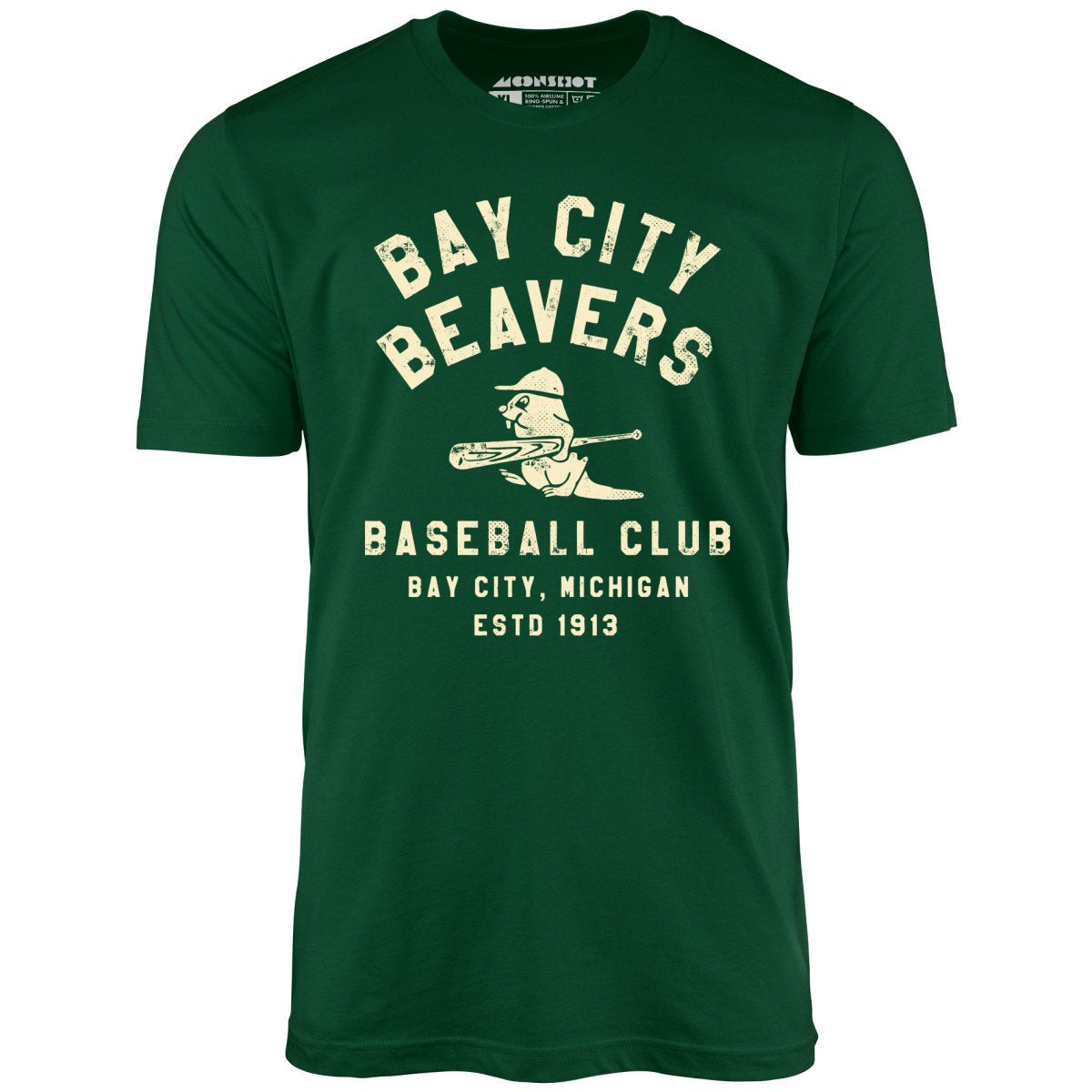 Bay City Beavers - Michigan - Vintage Defunct Baseball Teams - Unisex