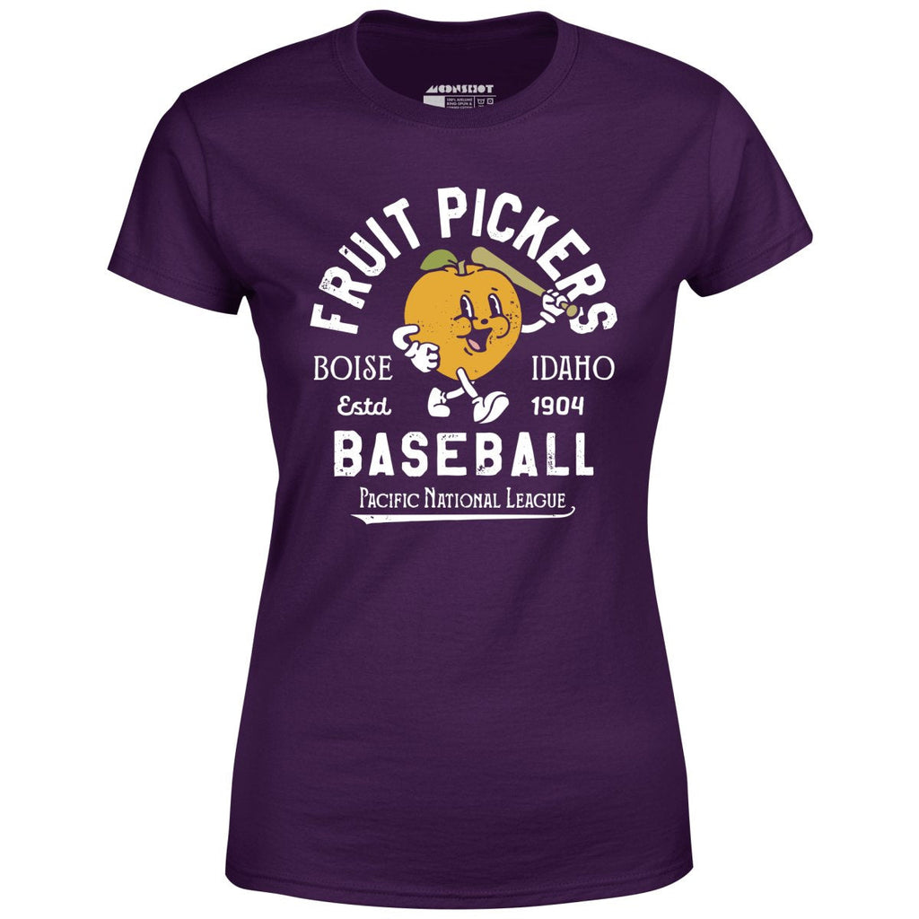 Boise Fruit Pickers - Idaho - Vintage Defunct Baseball Teams - Women's