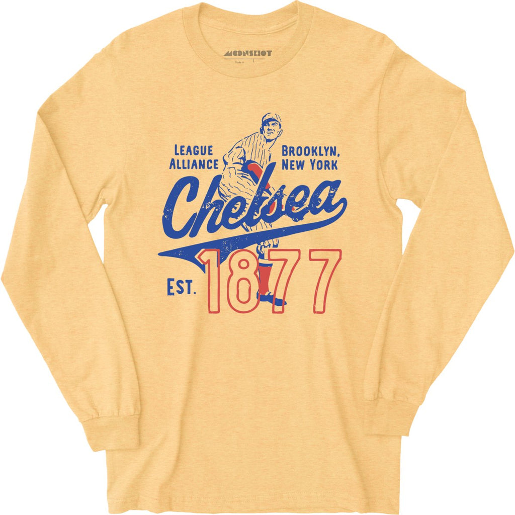 Brooklyn Chelsea - New York - Vintage Defunct Baseball Teams - Long Sleeve