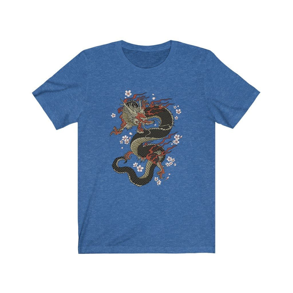 Power Dragon Sakura Unisex Tee
