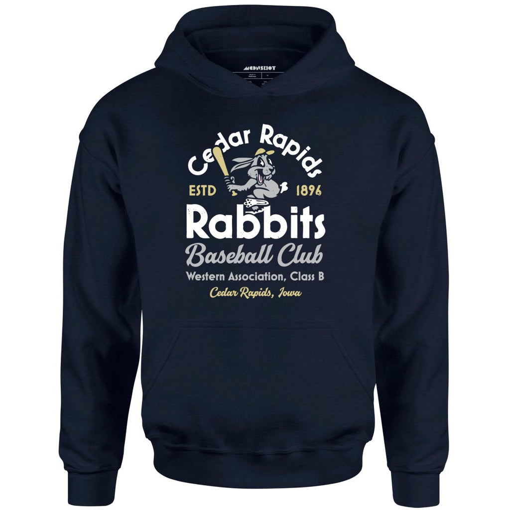 Cedar Rapids Rabbits - Iowa - Vintage Defunct Baseball Teams - Unisex