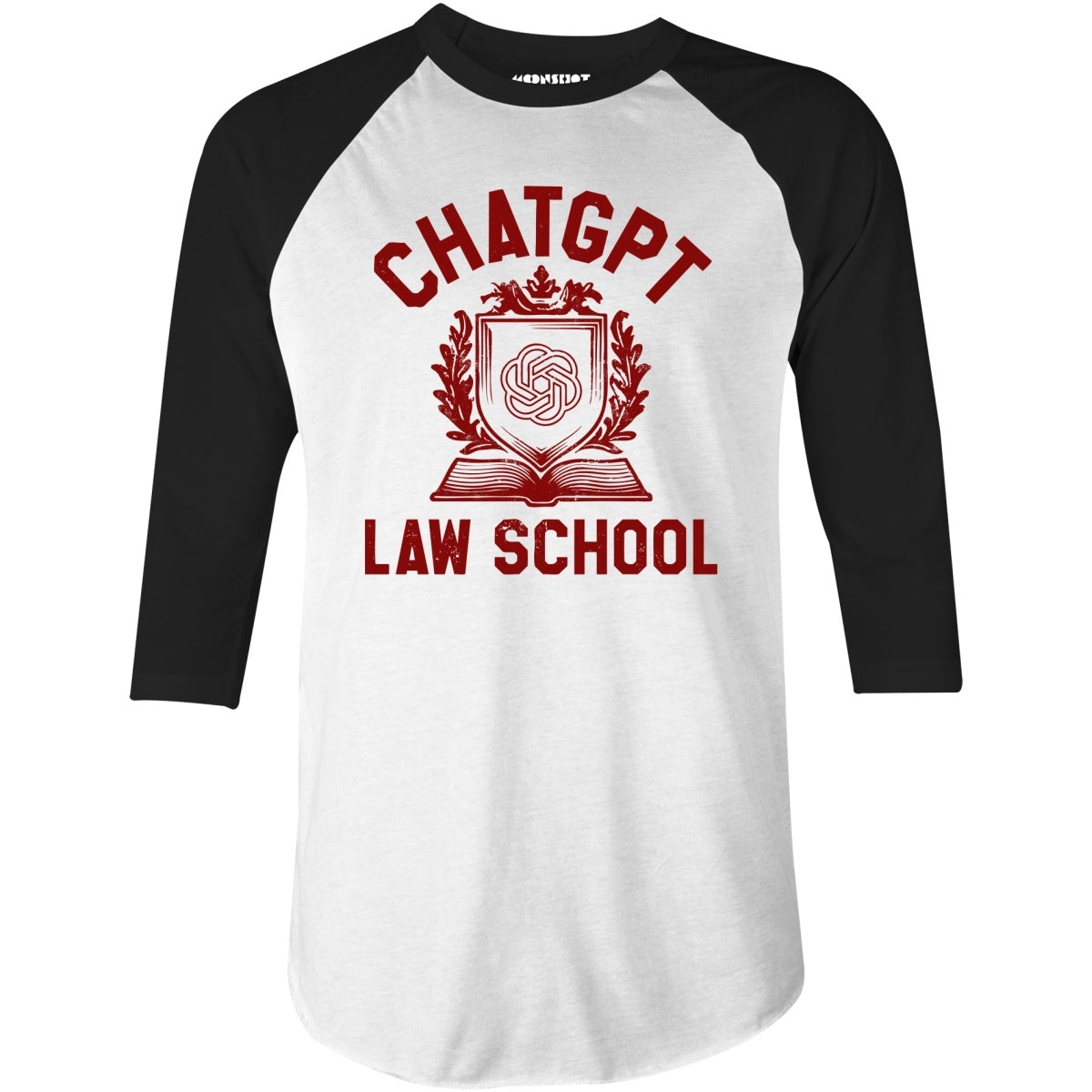 ChatGPT Law School - 3/4 Sleeve Raglan