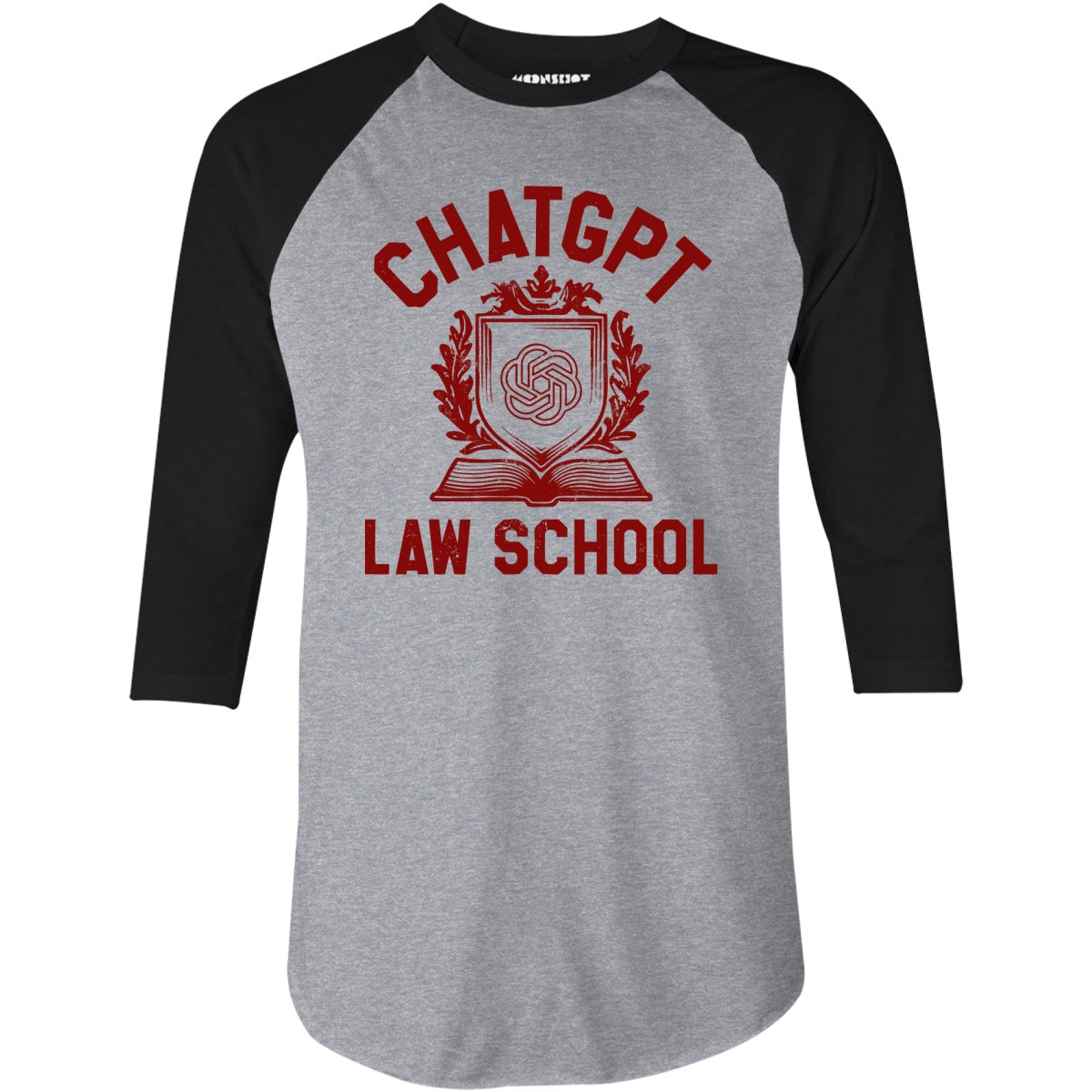 ChatGPT Law School - 3/4 Sleeve Raglan