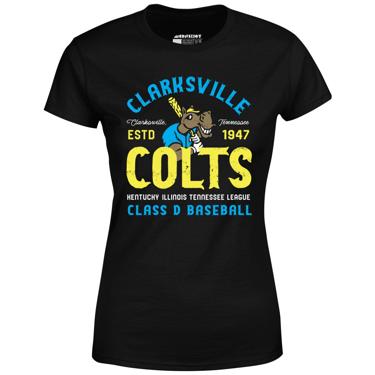 Clarksville Colts - Tennessee - Vintage Defunct Baseball Teams - Women's
