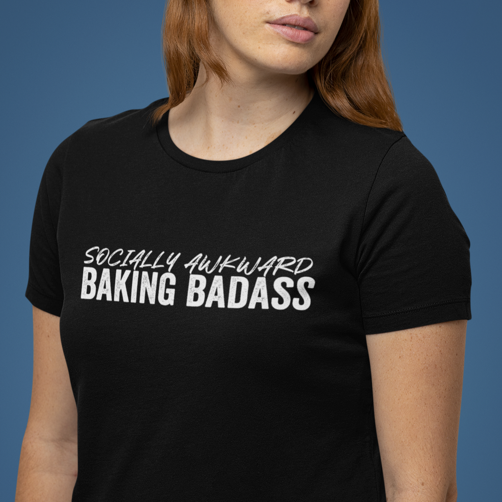 Baking Badass Women's Relaxed Tee