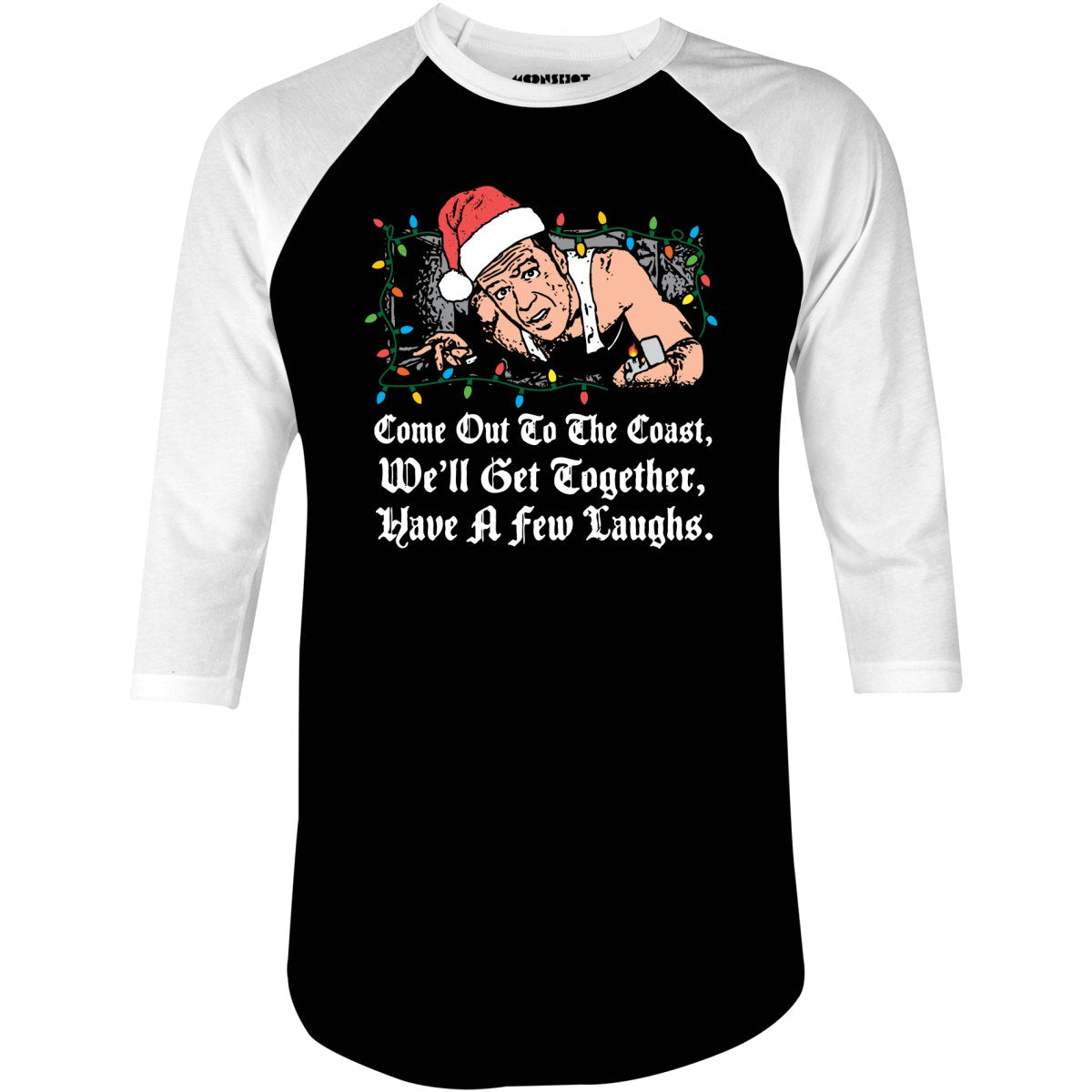 Come Out to The Coast - 3/4 Sleeve Raglan
