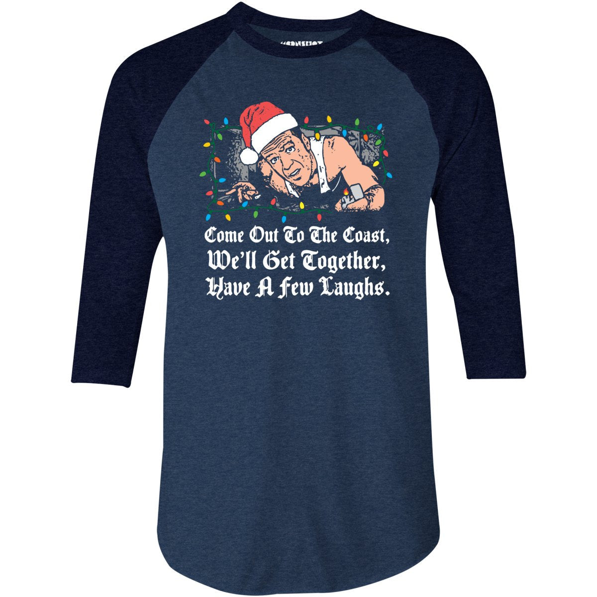 Come Out to The Coast - 3/4 Sleeve Raglan