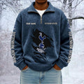 Tottenham Hotspur Custom Name Quarter Zip Pullover Sweatshirt - Multicolor