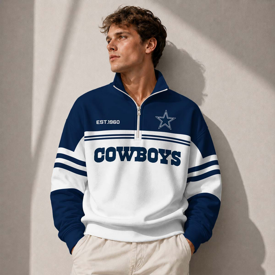DAL x football Half-Zip Sweatshirt