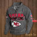 Ka nsas City Chiefs Stand Collar Sweatshirts