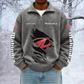 Mahindra Custom Name Quarter Zip Pullover Sweatshirt - Multicolor