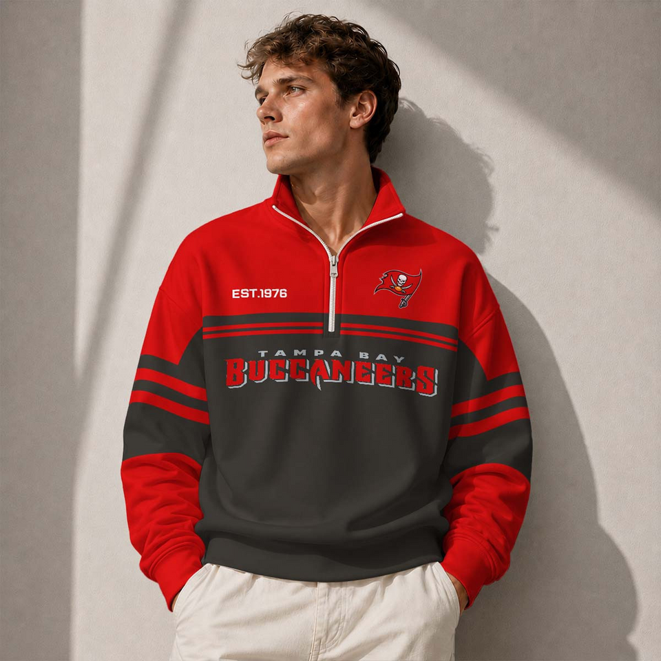TB x football Half-Zip Sweatshirt