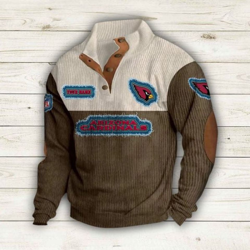 Arizonna Cardinals Premium Personalized Game-Day Pullover