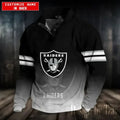 Las Vegas Raide rs Stand Collar Sweatshirts