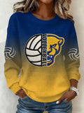 Pittsburgh Panthers Volleyball Sweatshirt Volleyball Match Day Outfits Gifts For Panthers Fans
