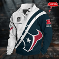 Hous ton Texa ns Stand Collar Sweatshirts