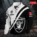 Las Vegas Rai ders Stand Collar Sweatshirts